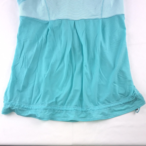 Lululemon Elevate Tank Top Angle Blue Sz:8 - Picture 6 of 10